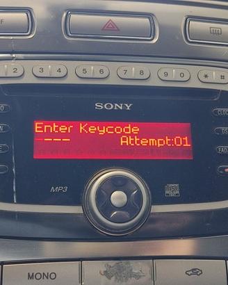 Autoradio FORD MONDEO del 2009