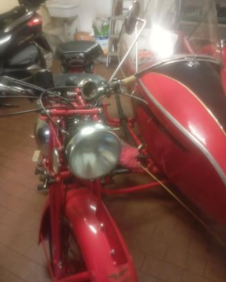Guzzi Sidecar by Longhi 500  c.c. anno  1934