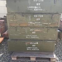 casse militari in legno 