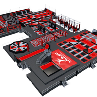 Trampoline Park per Parchi Giochi per Famiglie