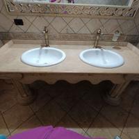 Pianale in Marmo per bagno