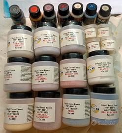 colori terzo fuoco per ceramica