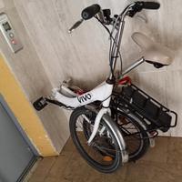 bici pieghevole pedalata assistita 