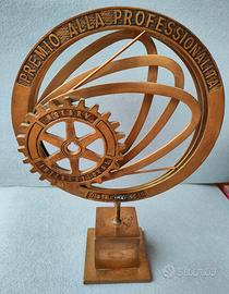 Trofeo bronzo Rotary 2005 firmato