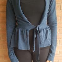 Cardigan/coprispalle blu, Flame, XS, poco usato