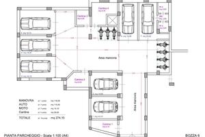 Ampio Locale 280 mq con Progetto Garage - Viale It