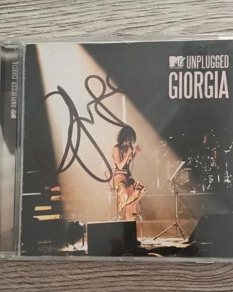 Giorgia - MTV Unplugged CD autografato
