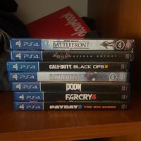 7 giochi PS4 funzionanti