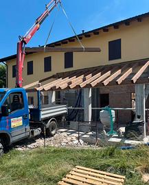 Iveco Daily con Gru Ferrari 538 3 sfili