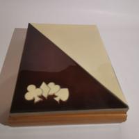 Set da gioco vintage in legno laccato