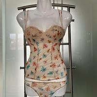 Bustier a balconcino + slip tg 2 Intimissimi