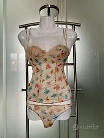 Bustier a balconcino + slip tg 2 Intimissimi