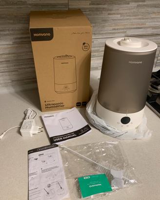 Umidificatore ambiente ultrasuoni silenzioso