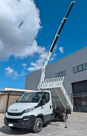IVECO DAILY 35C15 GRU E RIBALTABILE TRILATERALE