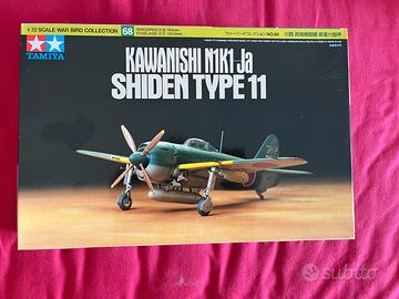 Lotto Kit Tamiya Aerei 1:72 Giappone