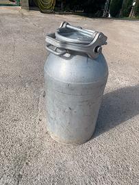 Bidone del latte Guinzi Rossi grande 50 litri