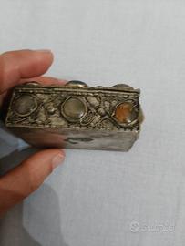 porta anelli in filigrana d argento