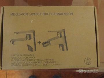 MISCELATORI LAVABO/BIDET CROMO NUOVI IMBALLATI