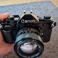 Canon A1 + Ottiche + Winder