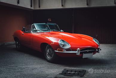 Jaguar E-Type OTS Spyder 1° serie | ASI Targa Oro