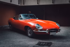 Jaguar E-Type OTS Spyder 1° serie | ASI Targa Oro