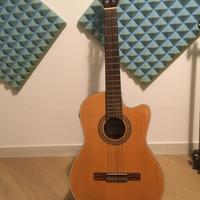 Chitarra classica amplificata