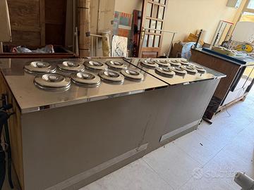 Banco da gelateria pozzetto carapina