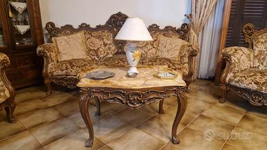 Salotto completo stile barocco