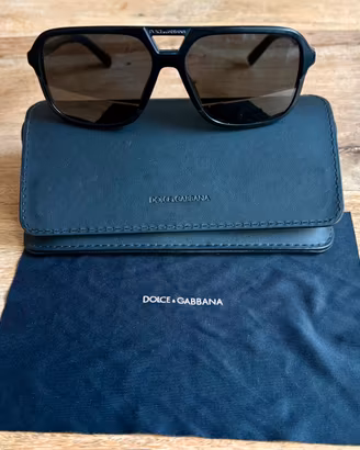 OCCHIALI DA SOLE DeG DOLCE E GABBANA NERI