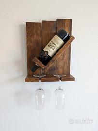 Portabottiglie artigianale 