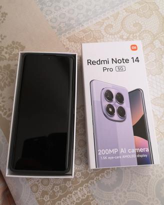 smartphone xiaomi redmi note 14 pro 5g  256 gb 8gb