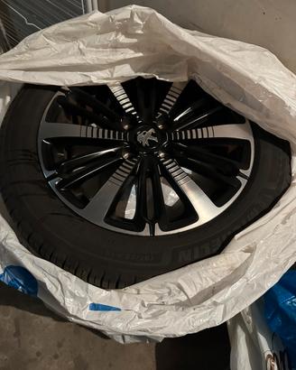 Cerchi originali Peugeot + Gomme Michelin 195/55