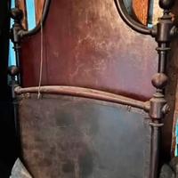 Letto singolo in ferro battuto primi ‘900