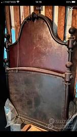 Letto singolo in ferro battuto primi ‘900