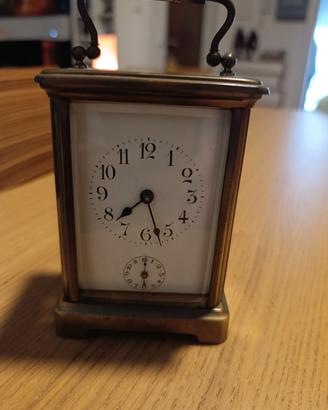  Orologio antico da carrozza fine '800