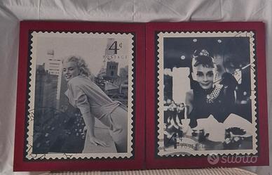 Coppia Quadri Vintage Style 