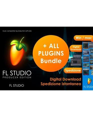 Fl studio 25 Producer Ediotion Bundle Win/Mac