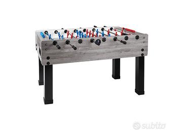 Calciobalilla Garlando G-500 rovere grigio Nuovi