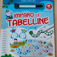 LIBRO IMPARO LE TABELLINE