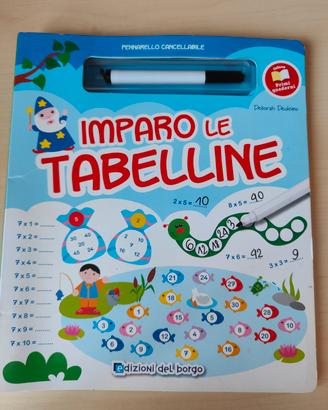 LIBRO IMPARO LE TABELLINE
