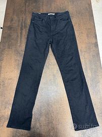 Jeans Levi's 724 High Rise Straight Nero W29 L30