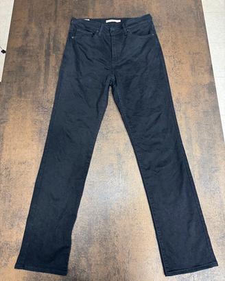 Jeans Levi's 724 High Rise Straight Nero W29 L30