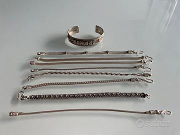 Bracciali in argento indiano