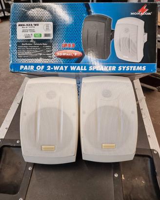 Cassa acustica 100v 30w ip55 colore bianco paypal