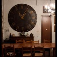 decorazione murale orologio campanile