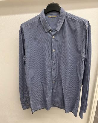 Scout camicia cotone uomo size L a quadretti