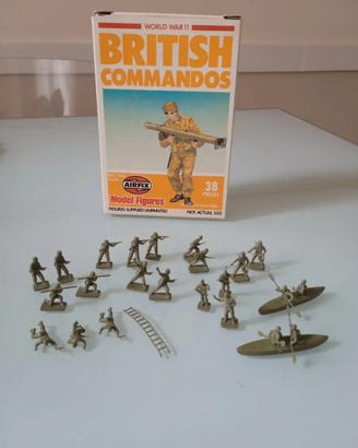 23  Soldatini Airfix British Commandos HO/OO V