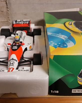 Mclaren MP4/5B 27 Ayrton Senna 1990 F1 W.C.
