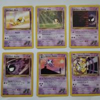 Pokemon Gym Challenge e Heroes Lotto Sabrina Eng