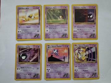 Pokemon Gym Challenge e Heroes Lotto Sabrina Eng